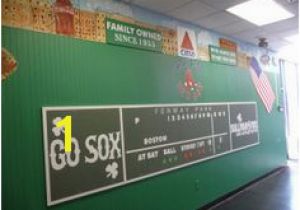Fenway Park Mural 21 Best Boston Red sox Rooms & Wo Man Caves Images In 2019