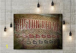 Fenway Park Wall Mural Fenway Park Championship Flag Wall Mural Boston Red sox Wall