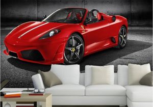 Ferrari Wall Mural 3d Photo Wallpaper Custom 3d Wall Murals Wallpaper Cool Modern