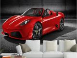 Ferrari Wall Mural 3d Photo Wallpaper Custom 3d Wall Murals Wallpaper Cool Modern