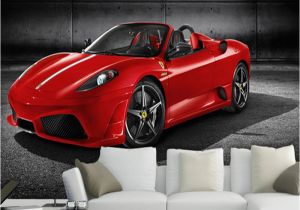 Ferrari Wall Mural 3d Photo Wallpaper Custom 3d Wall Murals Wallpaper Cool Modern