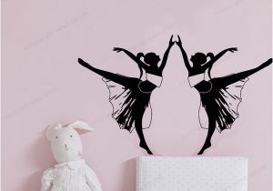 Ferris Wheel Wall Mural Two Girls Dancing Wall Sticker Art Home Decoration Girls Bedroom Wall Decal Art Wall Mural Poster Wall Decals for Sale Wall Decals for the Home From
