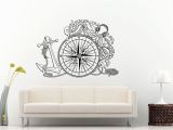 Ferris Wheel Wall Mural Wall or Car Decal Vinyl Sticker Anchor Ship Boat Wheel