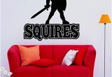 Field Hockey Wall Murals Amazon Squires Wall Sticker Knight Vinyl Decal