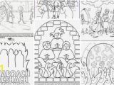 Fiery Furnace Coloring Page the Fiery Furnace Painting Sundayschoolist