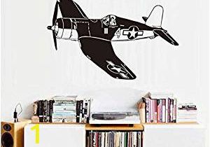 Fighter Jet Wall Mural Amazon Dalxsh Fashion Airplane Pattern for Kids