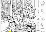 Find the Hidden Objects Coloring Pages New Year S Day Hidden Picture Puzzle Coloring Page