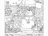 Find the Hidden Objects Coloring Pages New Year S Day Hidden Picture Puzzle Coloring Page