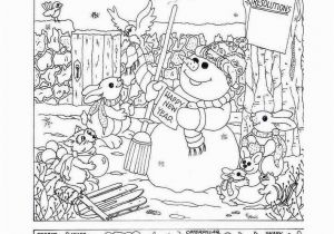 Find the Hidden Objects Coloring Pages New Year S Day Hidden Picture Puzzle Coloring Page