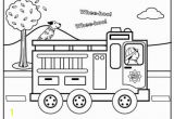 Fire Hydrant Coloring Page Fire Truck Coloring Page for Preschoolers