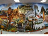 Fire Station Wall Mural Mural Trail