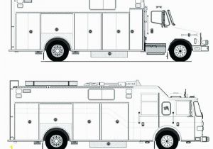 Fire Truck Coloring Page Truck Coloring Pages for Preschoolers Coloring Fire Truck Coloring