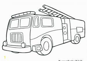 Fire Truck Coloring Pages for Preschoolers Coloring Fire Truck Coloring Pages