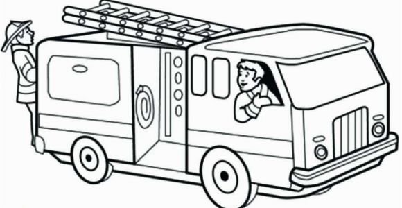 Fire Truck Coloring Pages for Preschoolers Fire Truck Drawing Awesome Truck Drawing for Kids at Getdrawings