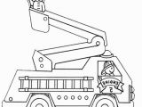 Fire Truck Coloring Pages for Preschoolers Free Fire Truck Coloring Pages Printable Coloring Chrsistmas