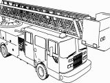 Fire Truck Coloring Pages to Print Firetruck Coloring Page