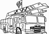 Fire Truck Coloring Pages to Print Get This Kids Printable Fire Truck Coloring Page Free