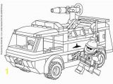 Fire Truck Printable Coloring Pages Lego Fire Truck