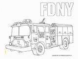 Firetruck Color Page Fdny Fire Truck Coloring Pages Free Printable Enjoy Coloring