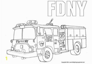 Firetruck Color Page Fdny Fire Truck Coloring Pages Free Printable Enjoy Coloring