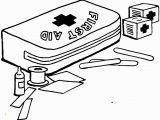 First Aid Coloring Pages Coloring Page