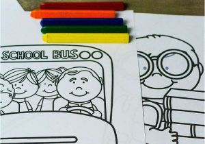 First Week Of School Coloring Pages Back to School Free Coloring Page Set