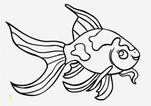 Fish Coloring Pages for Kids Simple Fish Outline Imededucation Outline