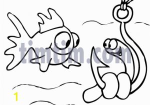 Fish Hooks Coloring Pages to Print Fish Hooks Coloring Pages