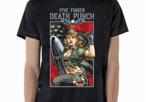 Five Finger Death Punch Coloring Pages 2018 New Fashion Brand Clothing Authentic Five Finger Death Punch 5fdp Patriotic Lady T Shirt S M L Xl 2xl New T Shirt Purchase Tee Shirt A Day From