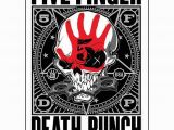 Five Finger Death Punch Coloring Pages Bravado Five Finger Death Punch Printed Poster Buy Bravado