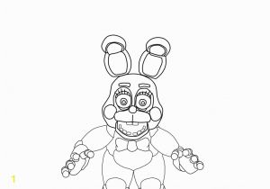 Five Nights at Freddy S Bonnie Coloring Pages F Naf toy Bonnie Coloring Pages