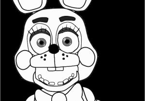 Five Nights at Freddy S Bonnie Coloring Pages toy Bonnie Para Colorear