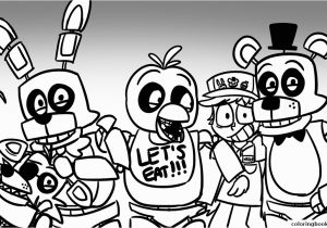 Five Nights at Freddy S Characters Coloring Pages Free Printable Five Nights at Freddy S Coloring Pages Fnaf 9