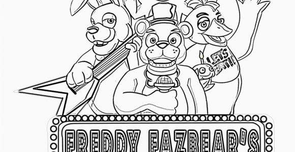 Five Nights at Freddy S Coloring Pages Coloring for Little Kids In 2020