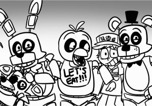 Five Nights at Freddy S Coloring Pages Foxy Five Nights at Freddys Free Colouring Pages