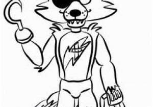 Five Nights at Freddy S Coloring Pages Foxy Print Foxy Five Nights at Freddys Fnaf Coloring Pages