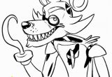 Five Nights at Freddy S Coloring Pages Foxy Print Foxy Five Nights at Freddys Fnaf Coloring Pages