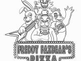 Five Nights at Freddy S Coloring Pages Printable Friday at Freddys Coloring Pages to Print Coloring Pages