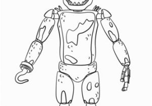 Five Nights at Freddy S Printable Coloring Pages Fnaf toy Foxy Coloring Page Mit Bildern