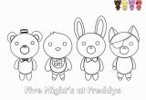 Five Nights at Freddys Coloring Pages Fnaf Coloring Pages Cute