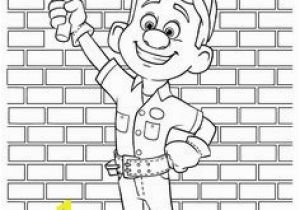 Fix It Felix Coloring Pages Printable Backyardigans Coloring Pages for Kids