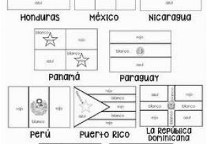 Flags Of Hispanic Countries Coloring Pages Flags Of Spanish Speaking Countries Coloring Sheets