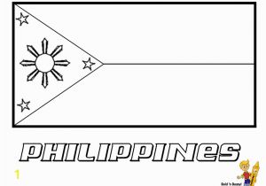 Flags Of the World Coloring Pages Free Coloring Page to Print Of Philippines Flag