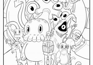 Flamingo Coloring Pages Pdf Free C is for Cthulhu Coloring Sheet