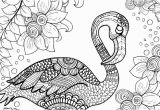 Flamingo Coloring Pages Pdf Free Flamingo Colouring Page for Adults