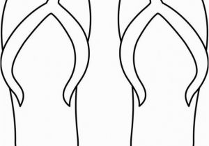 Flip Flop Coloring Pages for Kids Wonderful Of Flip Flop Coloring Pages