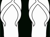 Flip Flop Coloring Pages Free Printable Free Printable Flip Flop Pattern