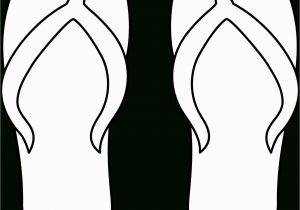 Flip Flop Coloring Pages Free Printable Free Printable Flip Flop Pattern