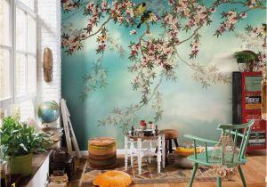Floral Wall Murals Uk Bedroom Feature Floral Wallpaper Buy