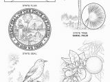 Florida State Bird Coloring Page Florida State Symbols Coloring Page From Florida Category Select